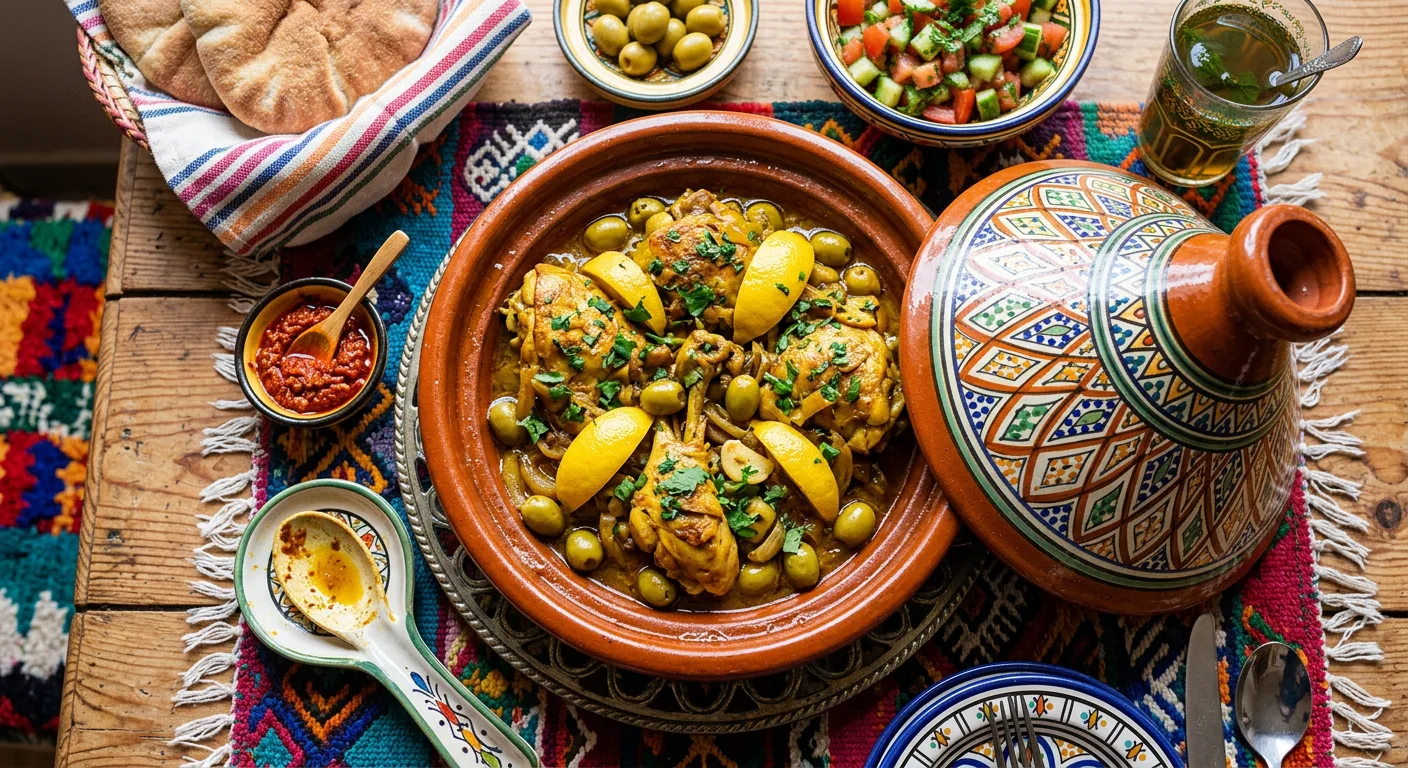Moroccan cooking class