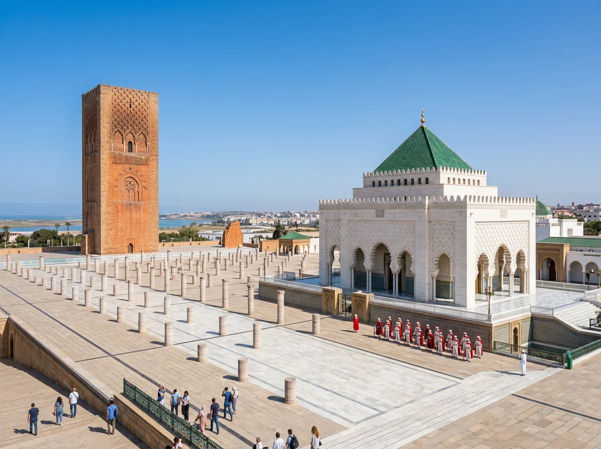 Hassan Tower & Mohammed V Mausoleum